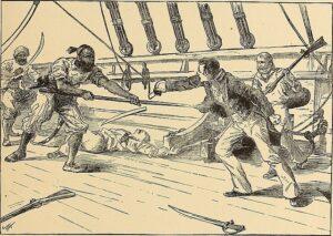 An American Naval hero dueled to his death on March 22, 1820