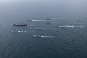 The US recently conducted a new maritime exercise with Japan and Korea