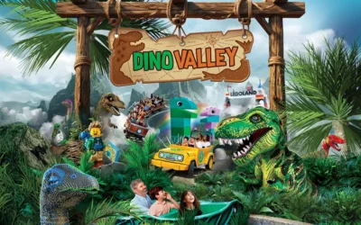 Feel an intense full-body rush next Spring- San Diego County LEGOLAND opens the new Dino Valley land