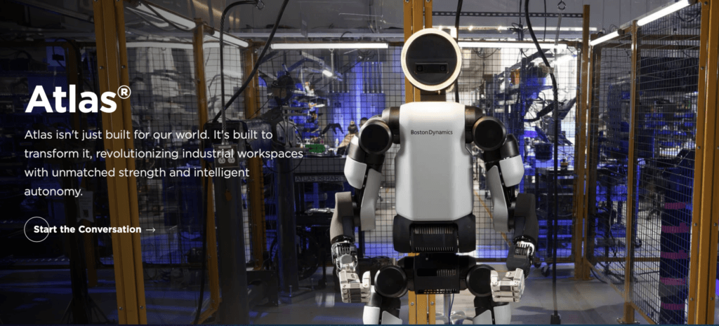 Atlas AI Robot by Boston Dynamics