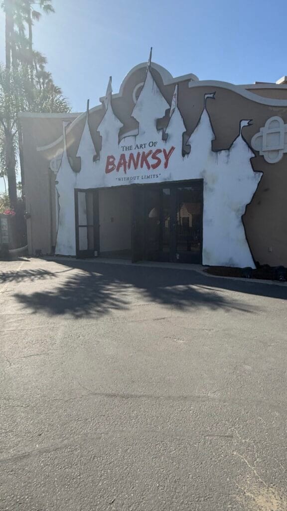 Parking at The Art of Banksy Without Limits