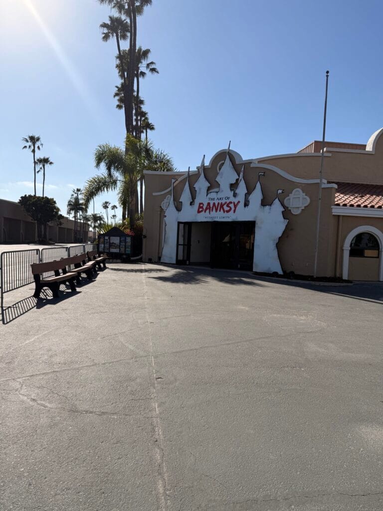 Parking at The Art of Banksy Without Limits