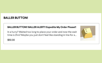 Baller Button: Really Convenient Value or Profit for Inequality?