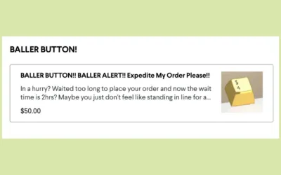Baller Button: Really Convenient Value or Profit for Inequality?