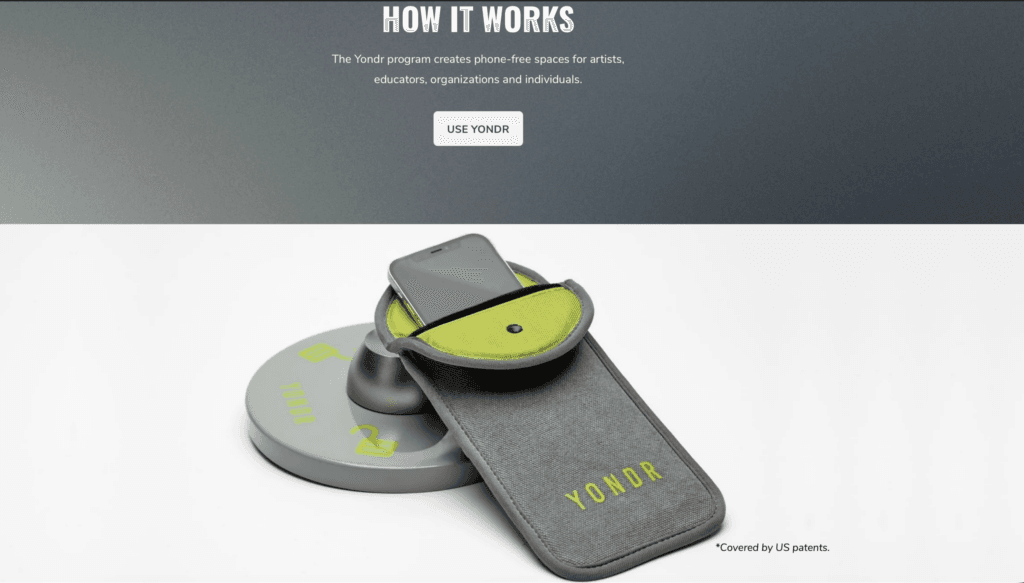 Yondr pouch used by some students in California school districts in response to 2026 AB 3216